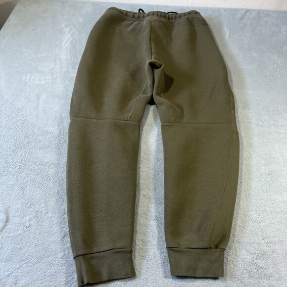 Nike Sports Tech Fleece Sweatpants Mens Large 32x29 Green Cargo Track Pants - Picture 2 of 16